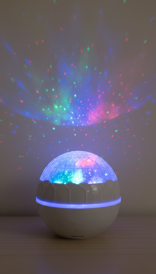 LED Galaxy Zvezdani Projektor - boje
